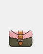 Georgie Crossbody In Colorblock With Whipstitch