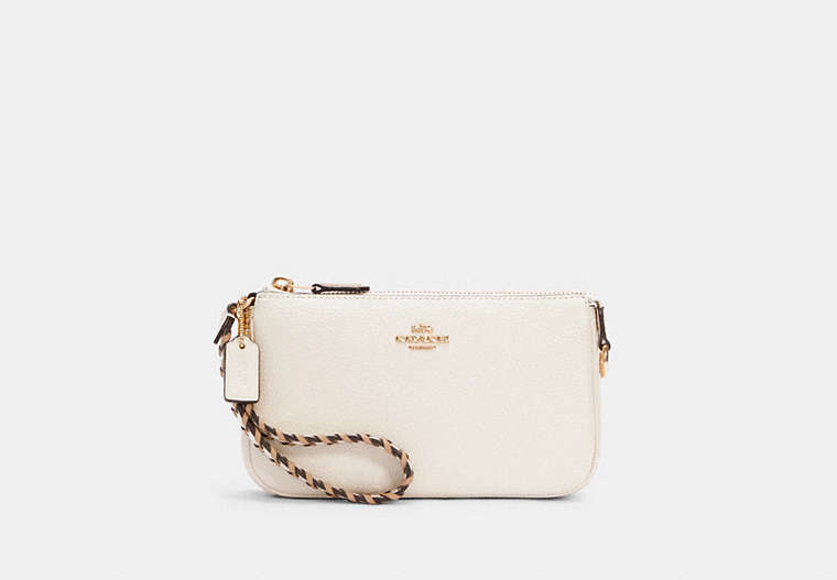 COACH®,NOLITA 19 WITH WHIPSTITCH,Gold/Chalk Taupe  Multi,Front View