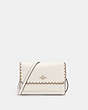 COACH®,FOLDOVER BELT BAG WITH WHIPSTITCH,Mini,Gold/Chalk Taupe  Multi,Front View