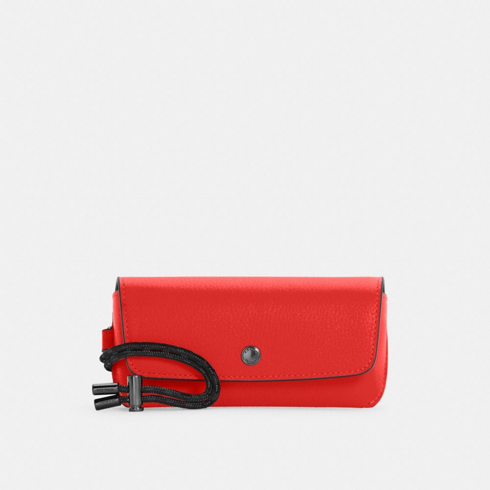 COACH®,Sunglass Case,,Front View