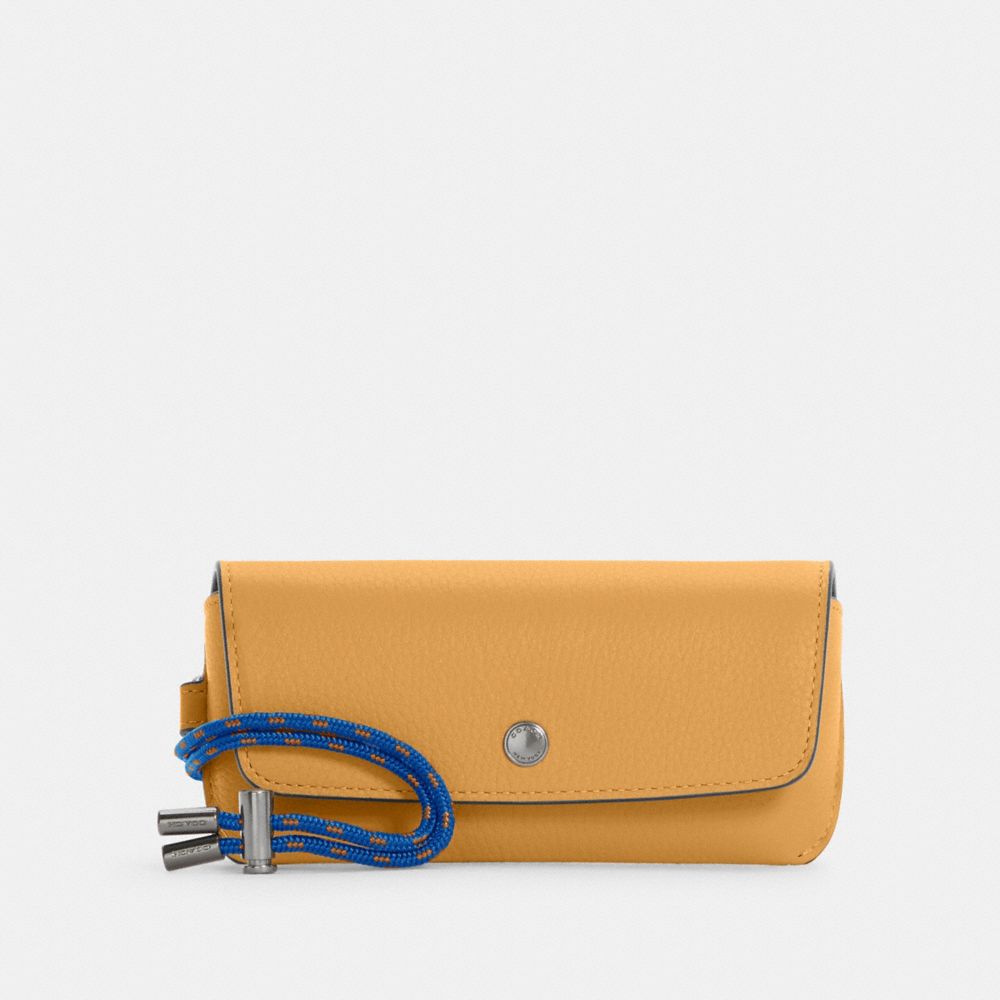 COACH®,Sunglass Case,,Front View