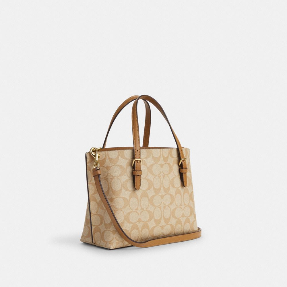 COACH® Outlet | Mollie Tote 25 In Signature Canvas