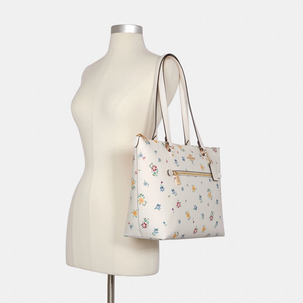 COACH® Outlet  Gallery Tote With Wild Meadow Print