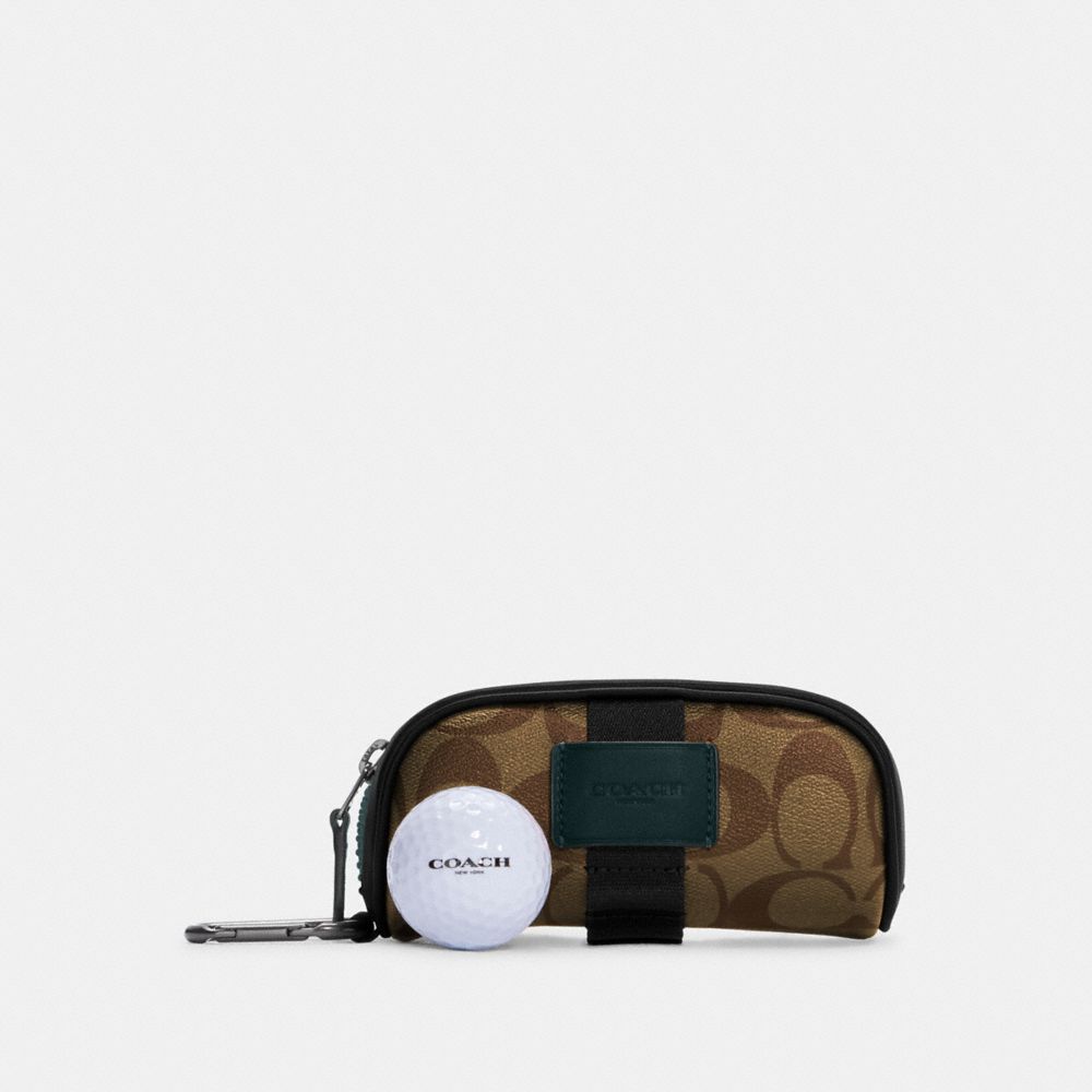 COACH® Outlet Golf Kit In Colorblock Signature Canvas