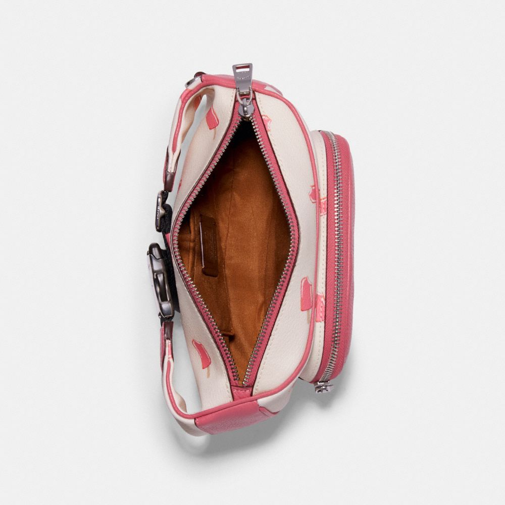 Court Belt Bag With Popsicle Print