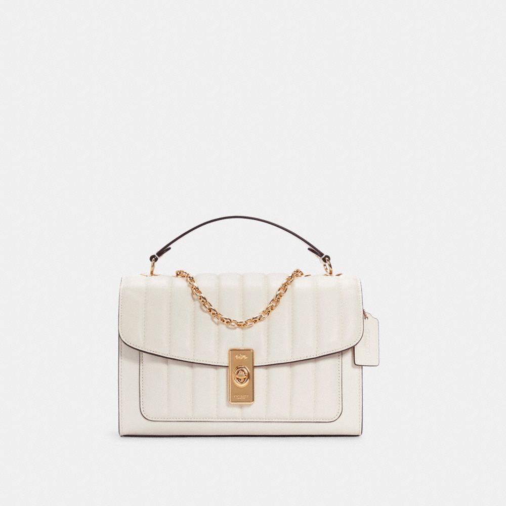 White top outlet handle bag