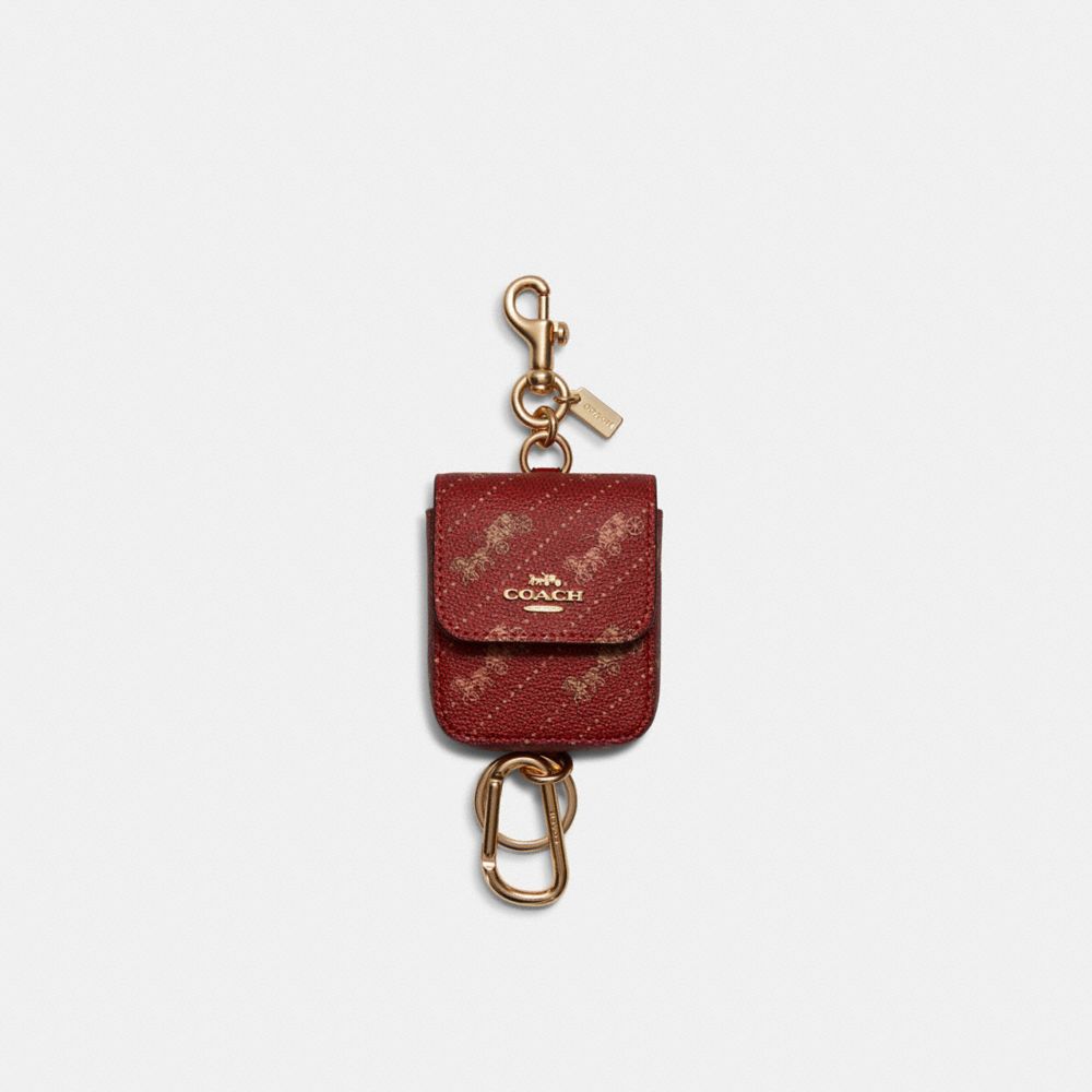 Last One 🍒 Coach Loop Bag Charm with Cherry Charm