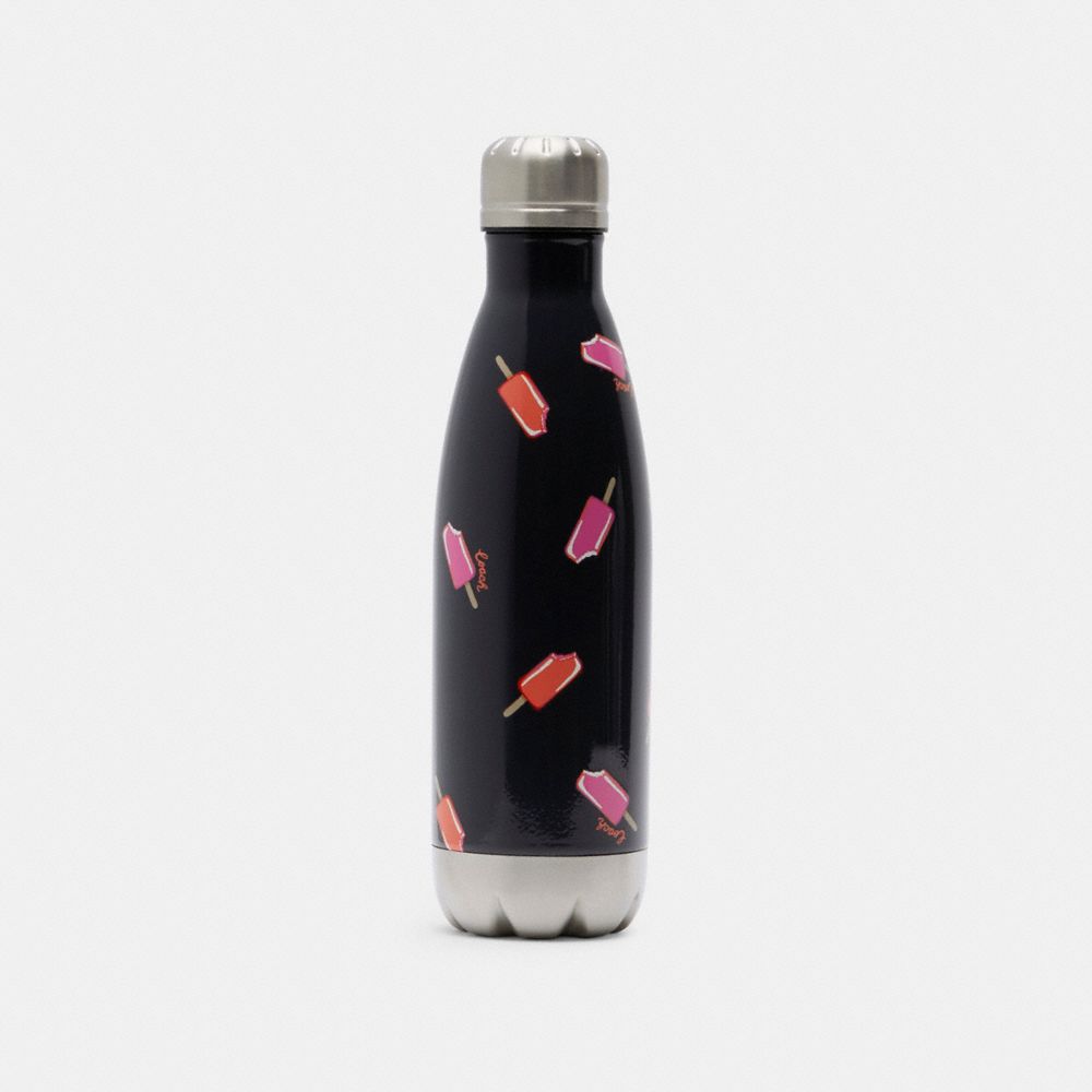 Water Bottle With Popsicle Print