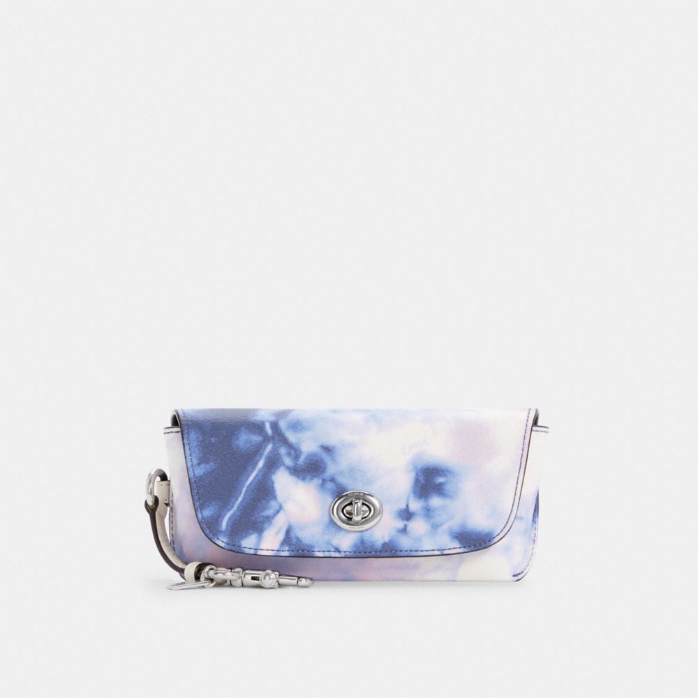 Sunglass Case With Tie Dye Print
