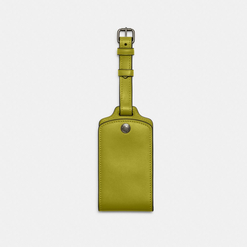 Coach luggage discount tag