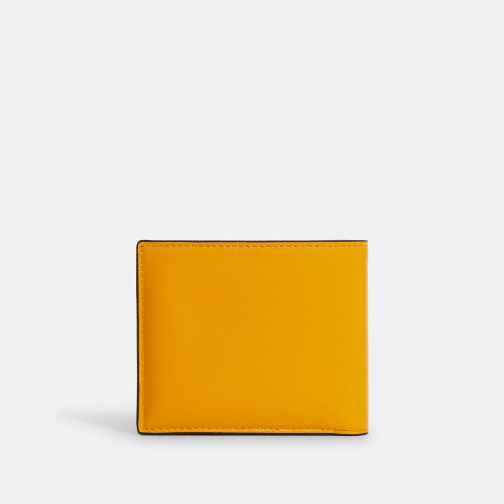 3 In 1 Wallet In Colorblock Signature Canvas