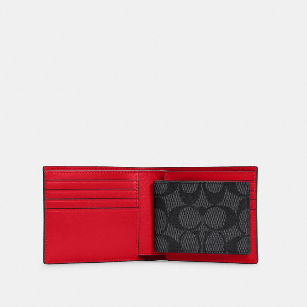 Coach discount red wallet