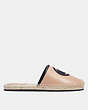 COACH®,CHANNING ESPADRILLE,Leather,Beechwood,Angle View