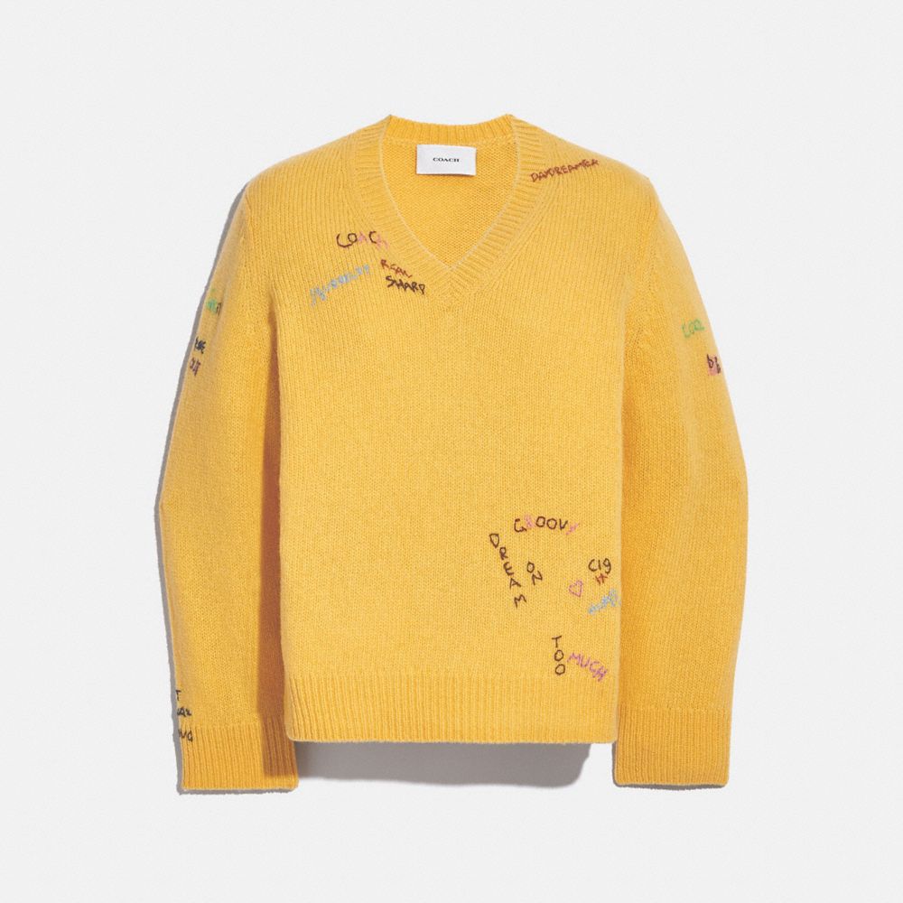 Sweater coach on sale