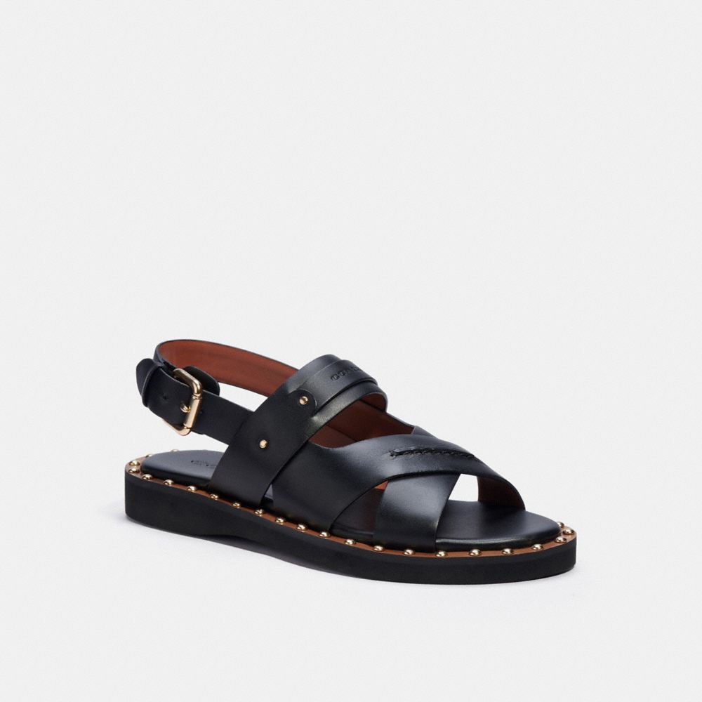 COACH®,Gemma Sandal,,Front View