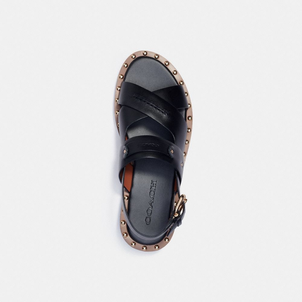 COACH®,Gemma Sandal,,Inside View,Top View