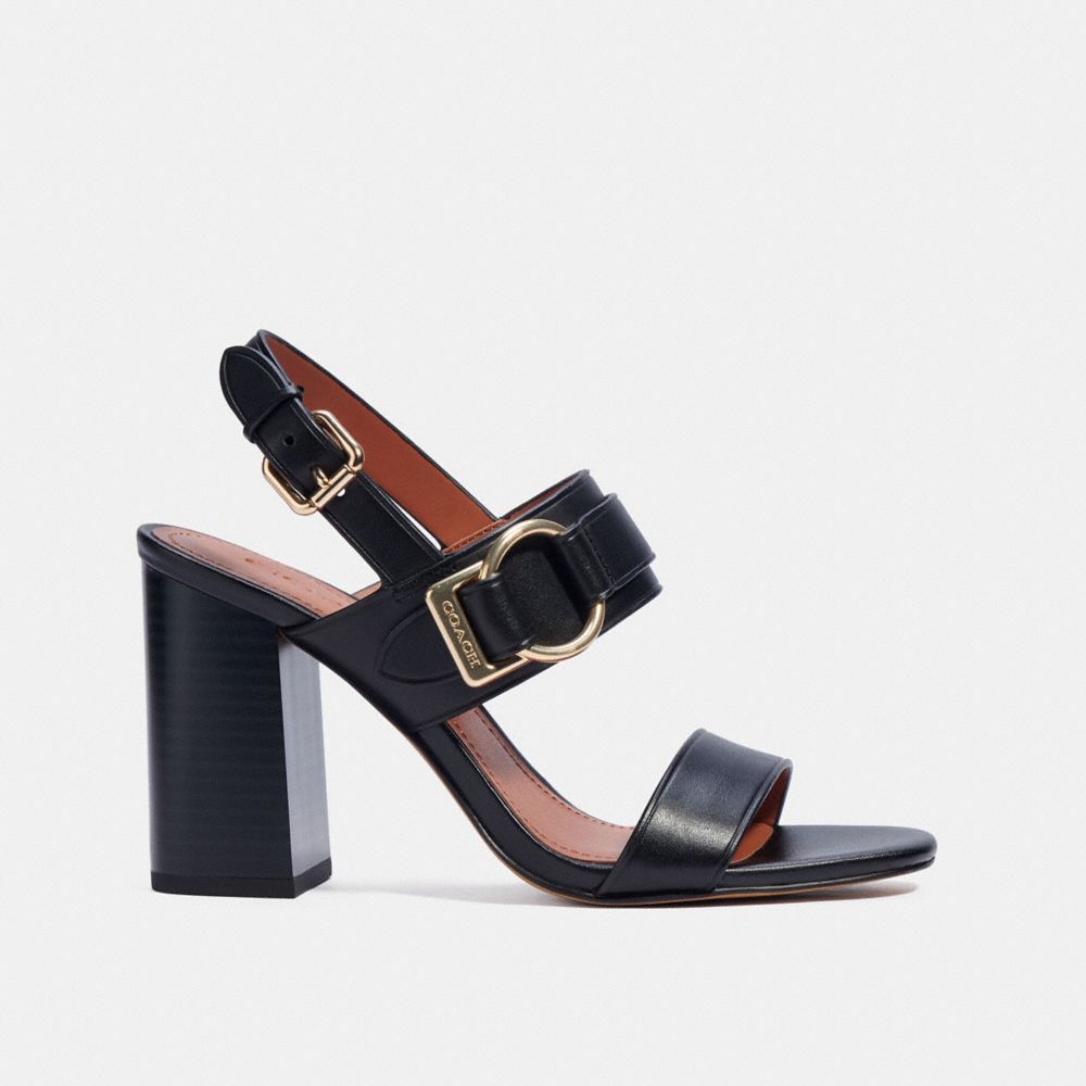 COACH®,Mabel Sandal,,Angle View