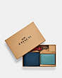 Boxed 3 In 1 Wallet Gift Set In Colorblock