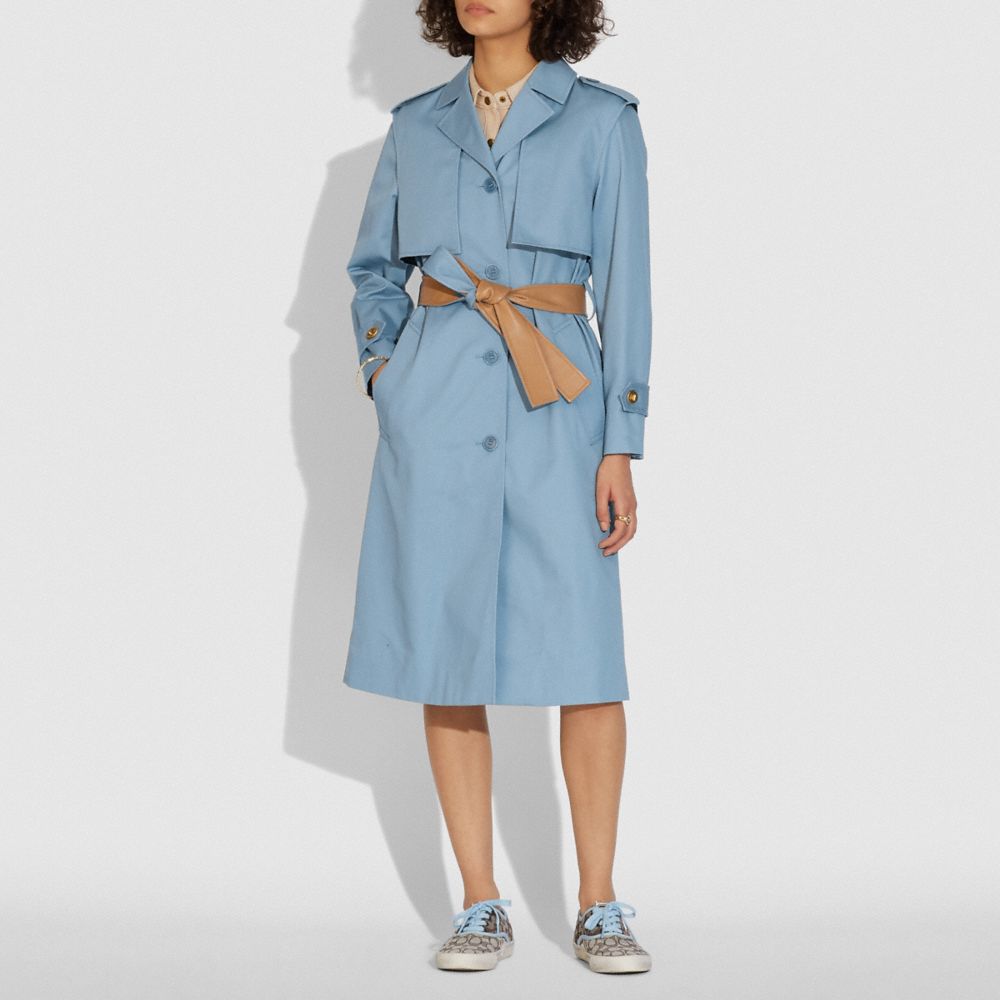 Minimal Trench Coat COACH