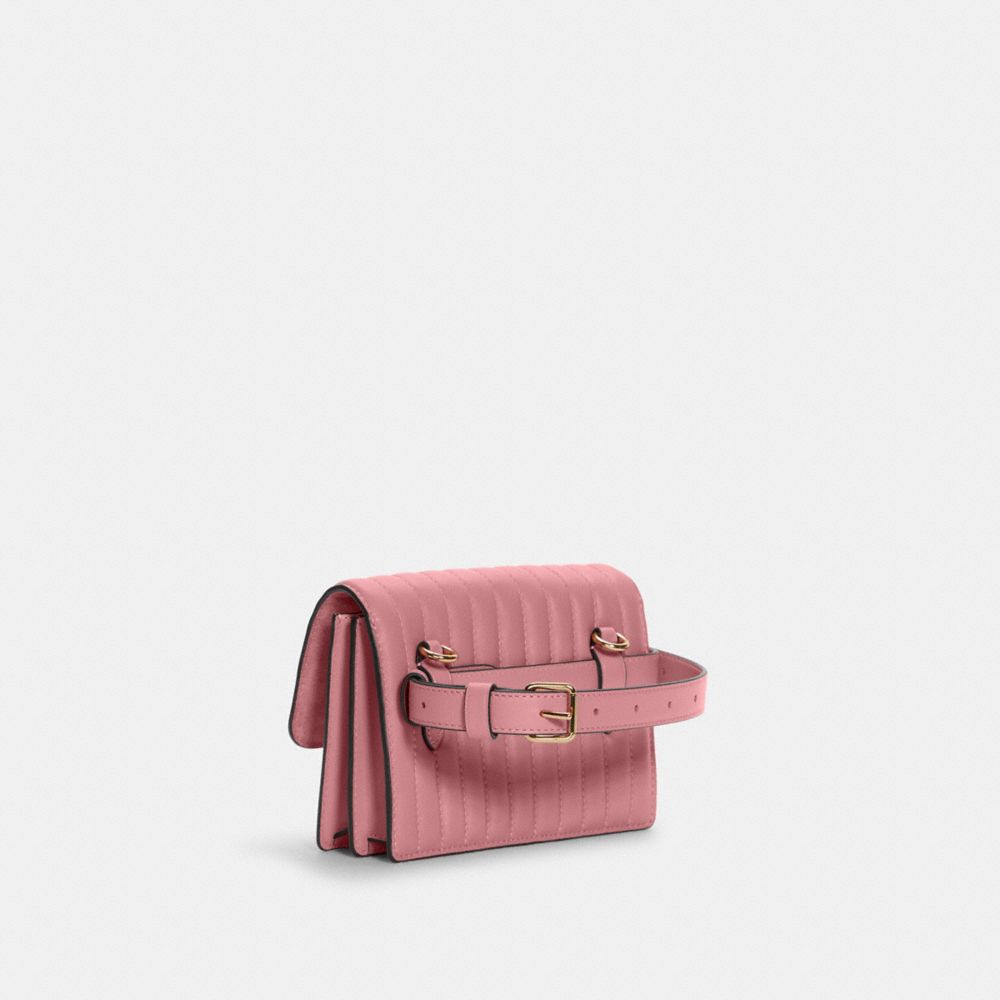 Sac banane à rabat avec matelassé