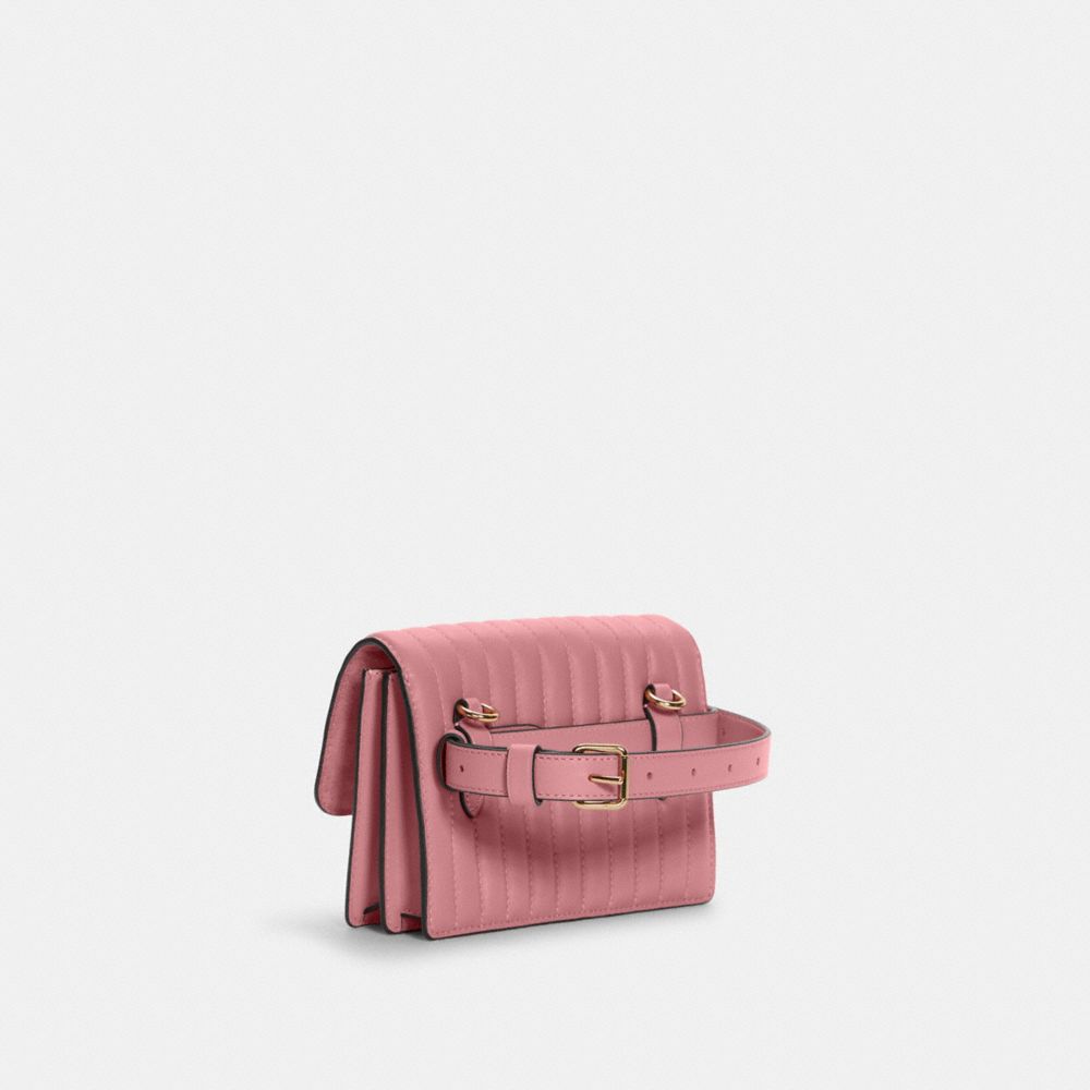 COACH Foldover Belt Bag in Pink