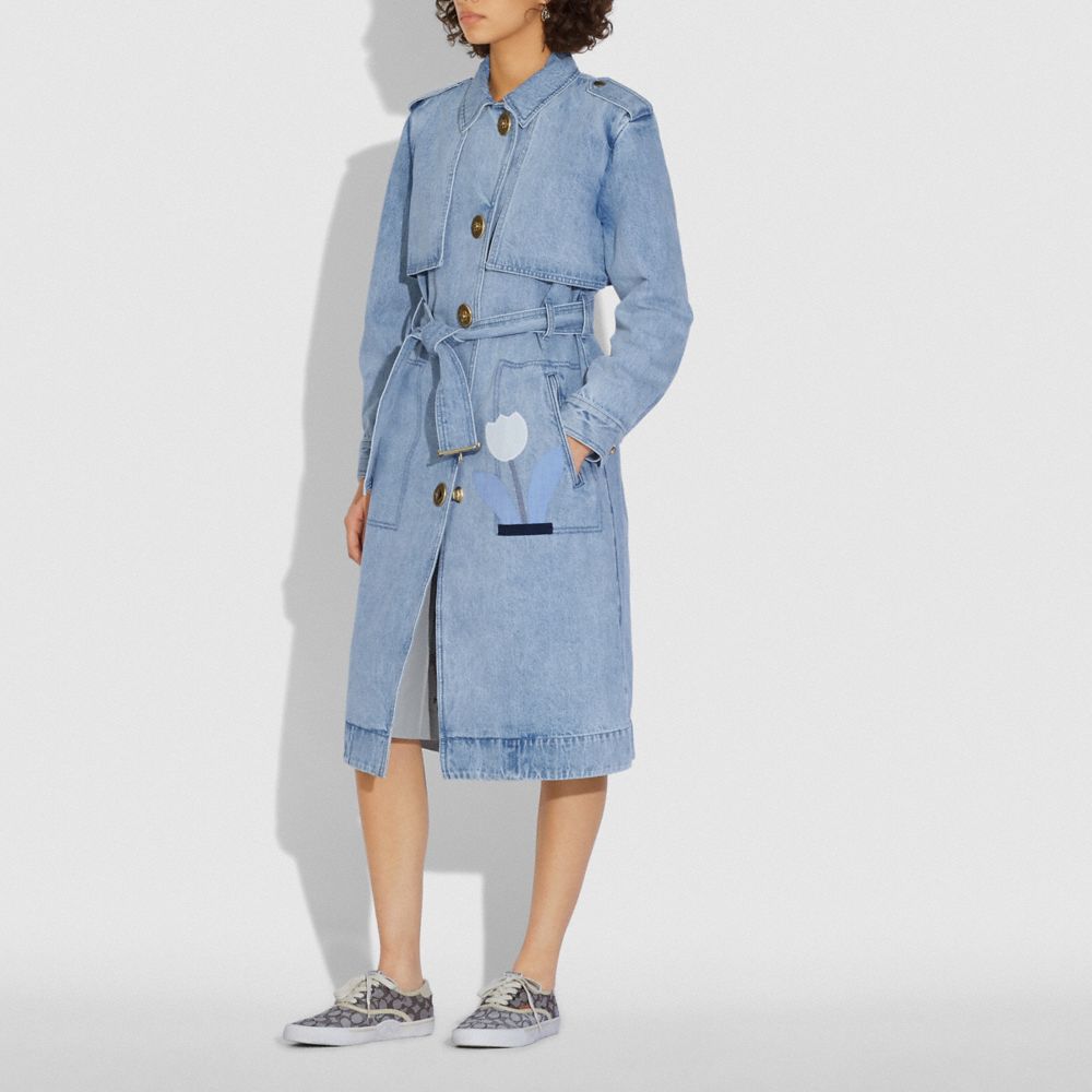 Manteau en denim