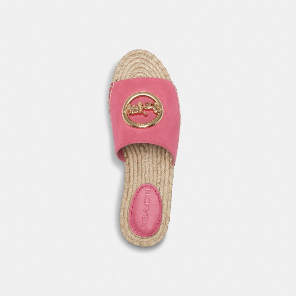 Coach cali espadrille on sale slide