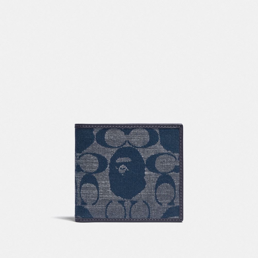 Coach x bape outlet wallet