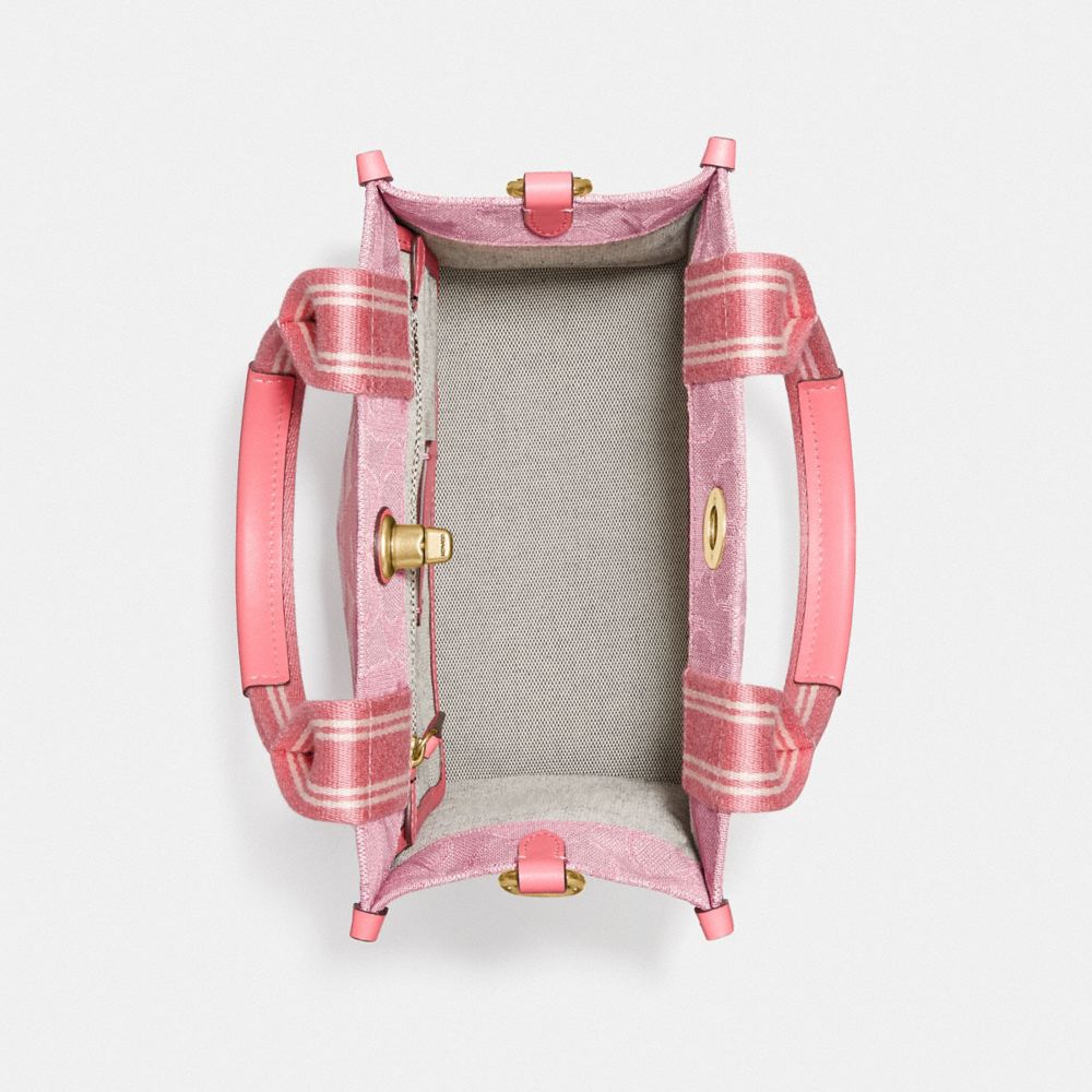 Bape X Coach Tote 22 In Signature Jacquard