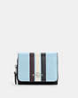 Small Trifold Wallet In Colorblock With Stripe
