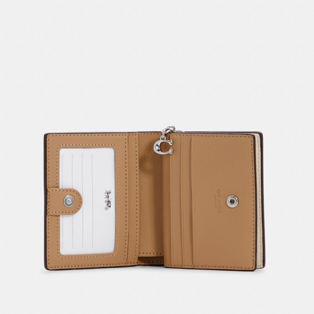 Snap Wallet With Tie Dye Print