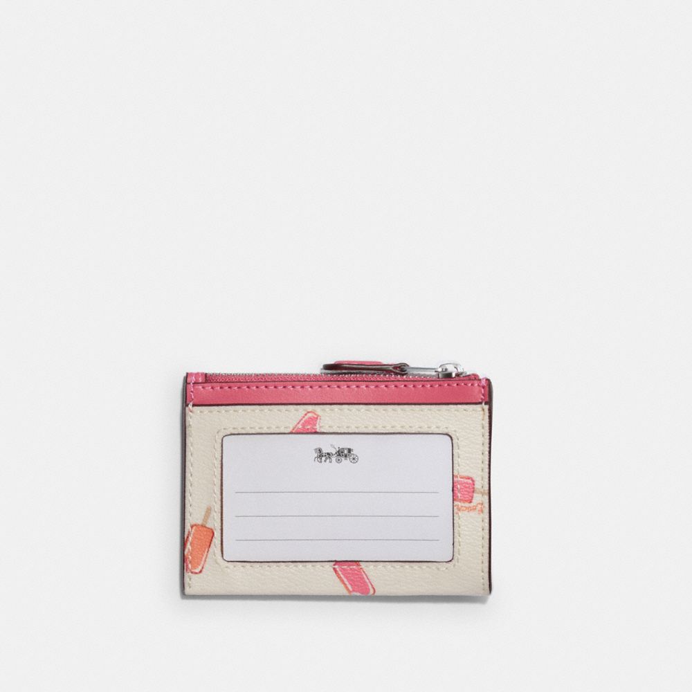 【Coach】Mini Skinny Id Case フルーツ柄 ◆国内発送◆ COACH® Outlet | Mini Skinny Id Case With Popsicle Print