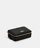 COACH®,WEEKLY PILL BOX,Mini,Gold/Black,Front View