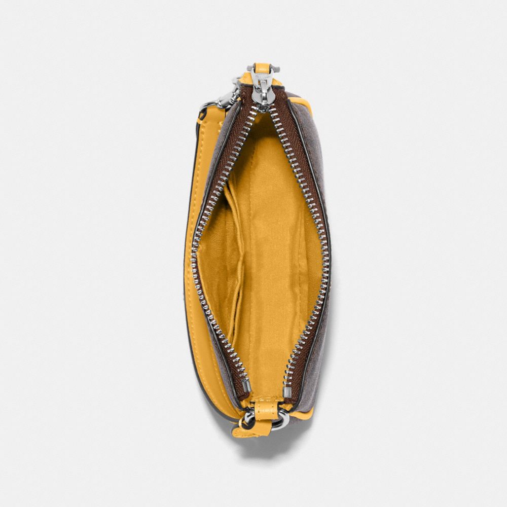 COACH®,Nolita 15 In Signature Canvas,,Inside View,Top View