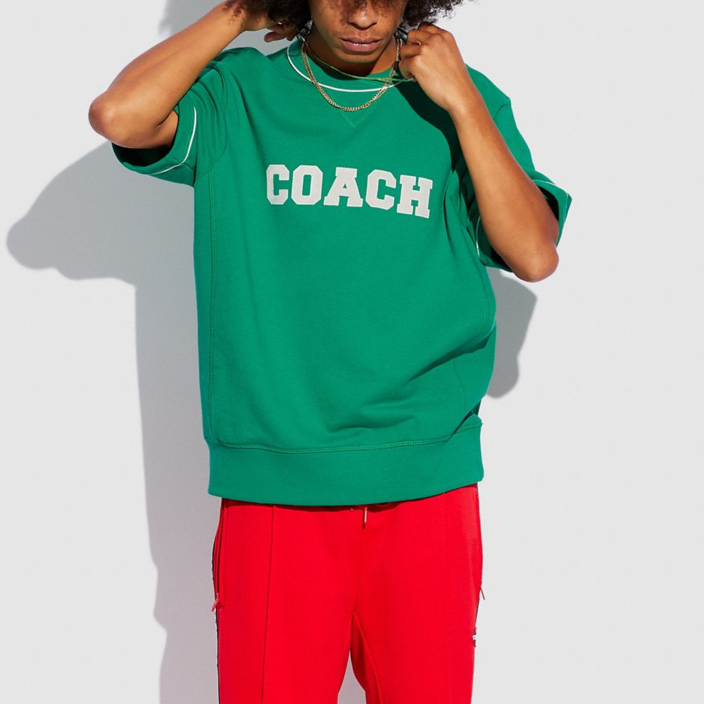 Athleisure Sweatshirt In Organic Cotton