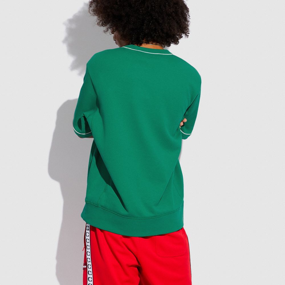 Athleisure Sweatshirt In Organic Cotton