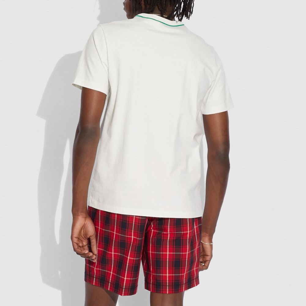 COACH®,Athleisure T Shirt In Organic Cotton,,Scale View