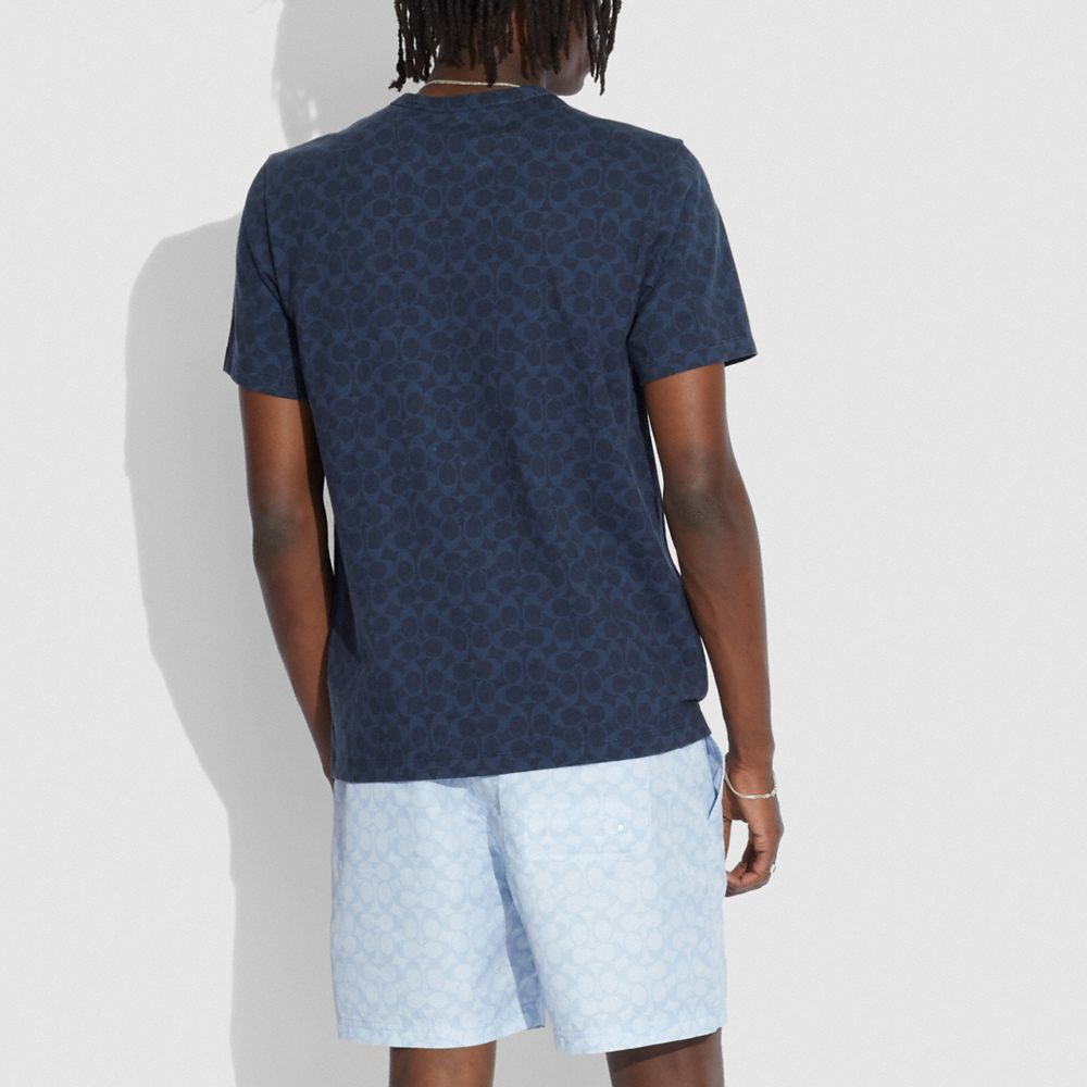 COACH®,Signature Rexy T Shirt In Organic Cotton,,Scale View