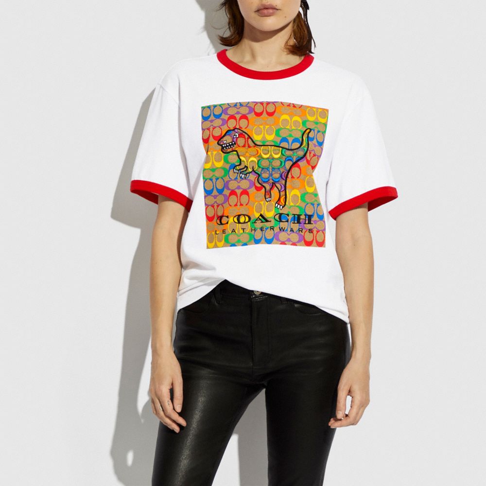 Rainbow Signature Rexy T Shirt In Organic Cotton
