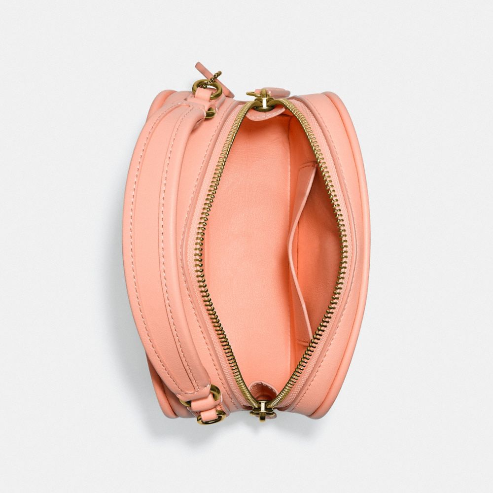 COACH®,Lunchbox Top Handle With Quilting,,Inside View,Top View