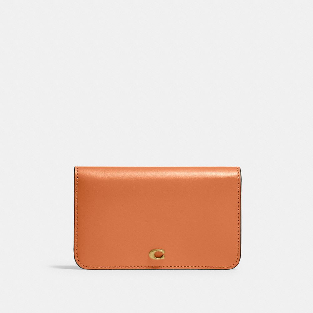 COACH®,Slim Card Case,,Front View