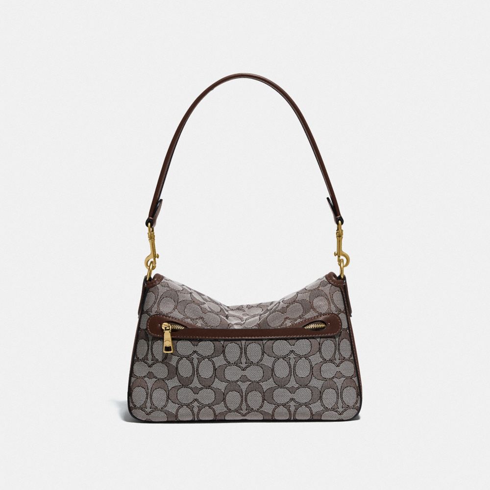 COACH Signature Jacquard Soft Tabby Hobo Bag - Macy's