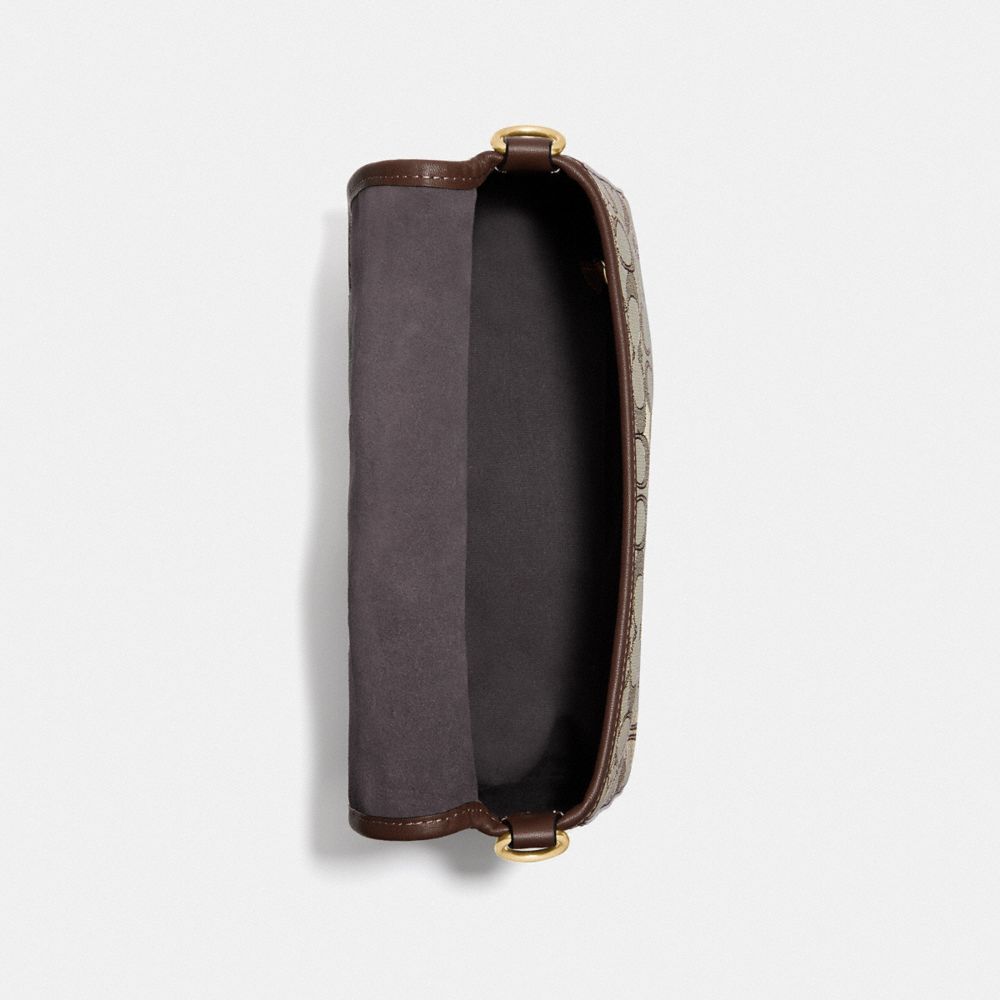 Soft Tabby Shoulder Bag In Signature Jacquard