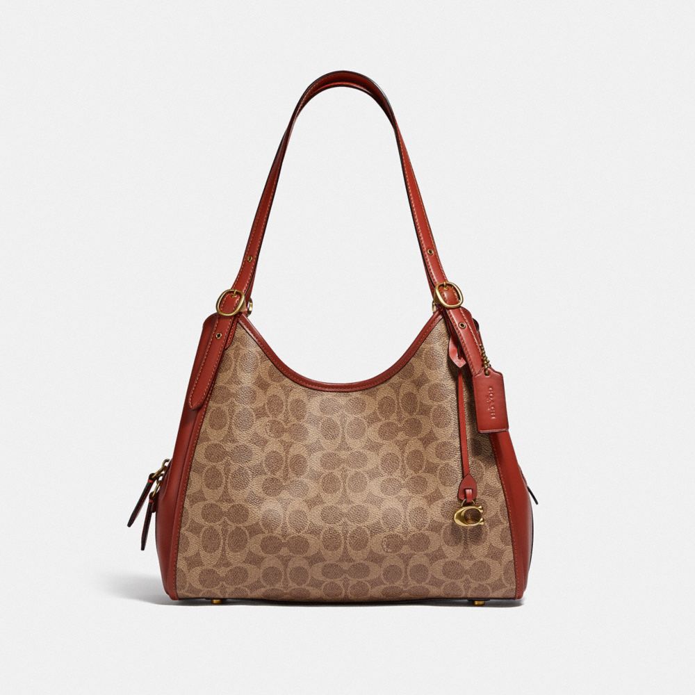 COACH® | Lori Shoulder Bag In Signature Canvas