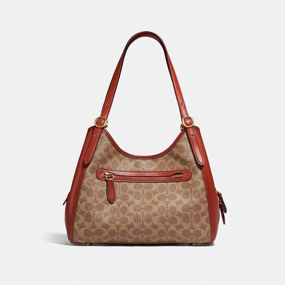 Lori Shoulder Bag In Signature Canvas
