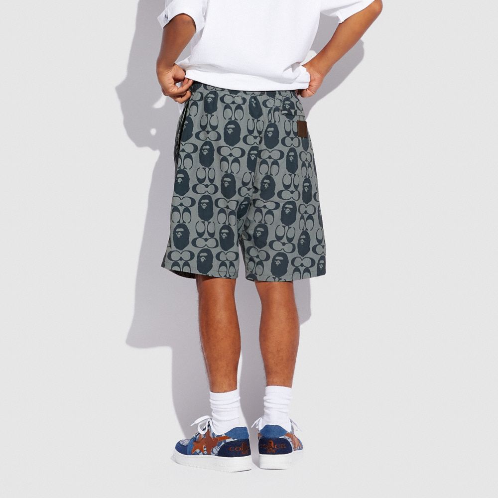 COACH®: Bape X Coach Chambray Shorts