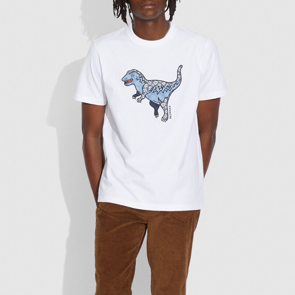 COACH Space Rexy T-shirt in White for Men