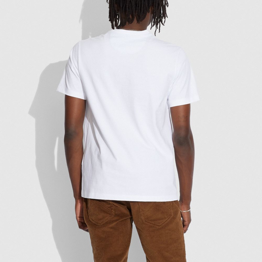COACH®,Rexy T Shirt In Organic Cotton,,Scale View