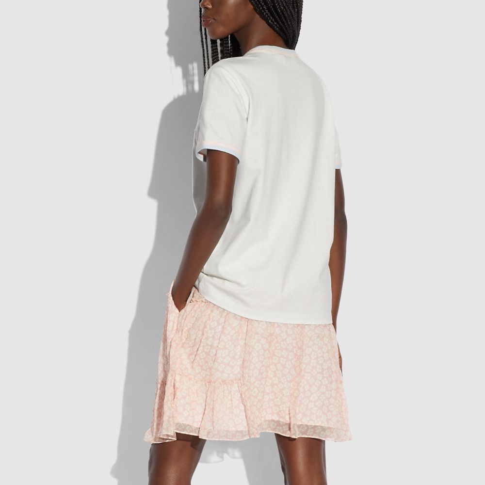 Athletic T Shirt In Organic Cotton