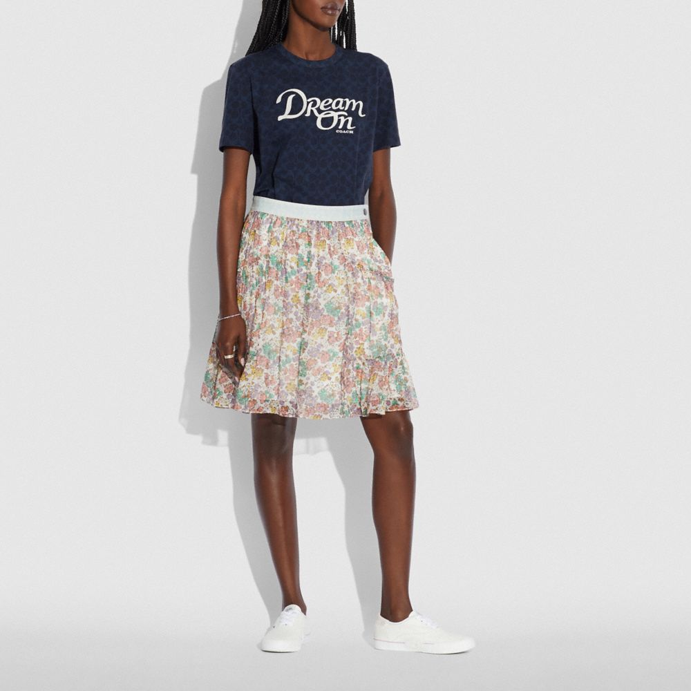 COACH®,Dream T Shirt In Organic Cotton,,Scale View